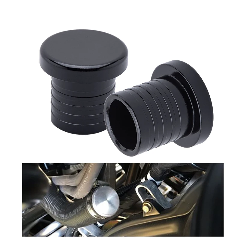 

Alloy Aluminium 25/34mm Dump blow off valve Bov Blanking Plug Silicone Hose Blanking Plug