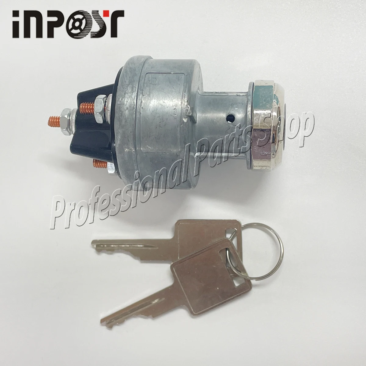 6665606 Ignition Switch with 2 Keys for Bobcat Loaders 641, 642, 643, 645, 653, 730, 731, 732, 741, 742, 743, 751, 753, 763, 773