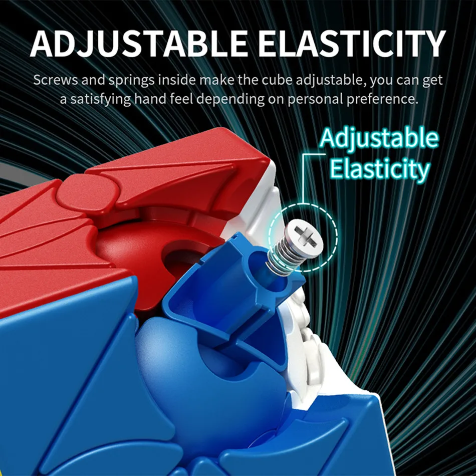 MoYu MeiLong Maple Leaves Skew 57mm Speed Magic Cube Profession Puzzle Education Strange-shape Cubes Game Children's For Toys