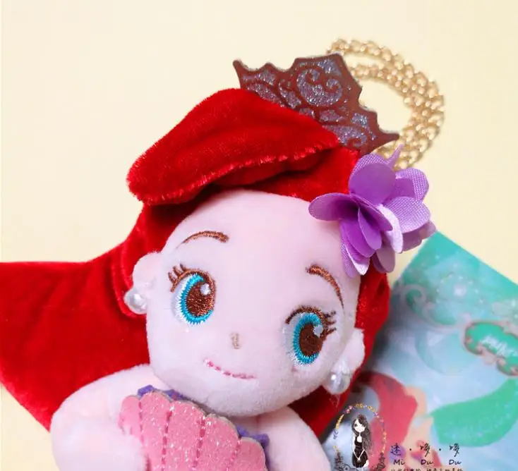 Peluche Disney la petite sirène Ariel, poupée princesse Kawaii, 23cm, cadeau pour enfant