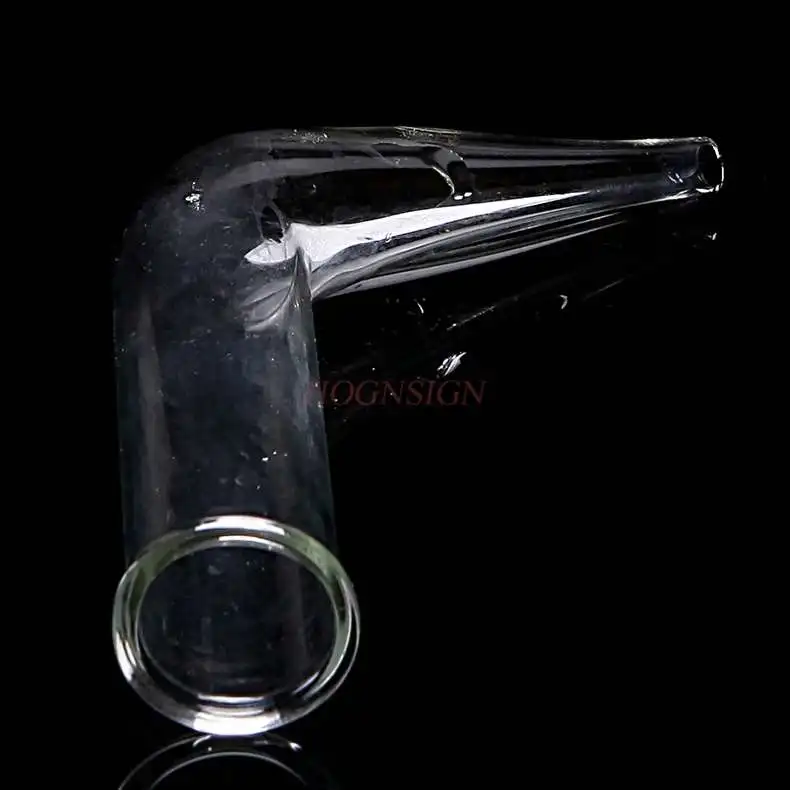 Horn tube Tail connection Distillation device Curved 18mmX150mm