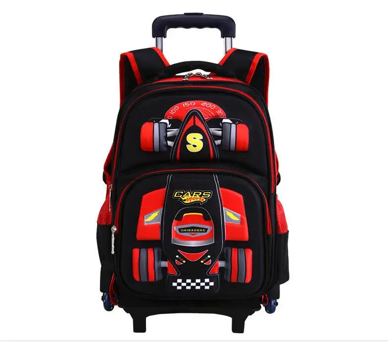 kids School Bags On wheels School wheeled backpacks for boys kids School Rolling backpack Children Travel trolley luggage bags