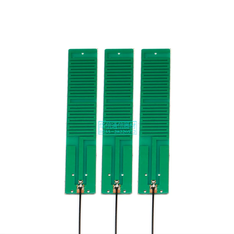 high gain 6DBi 433MHz built-in PCB antenna wireless data transmission module antenna IPEX1 interface 21.5cm length 105*20*1mm