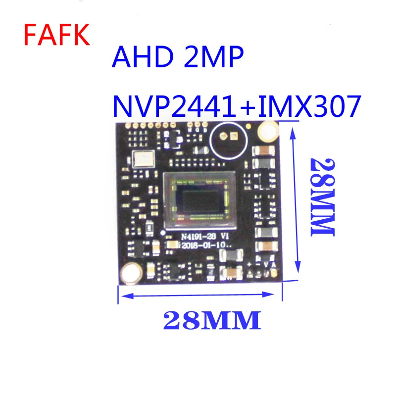 

AHD 1080P CCTV Camera movement NVP2441+IMX307 Mini ATM camera chip Home security monitoring AHD camera accessories