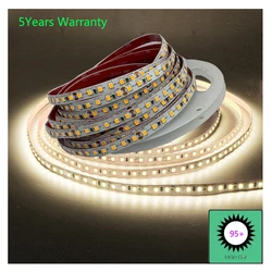 High CRI 95 LED Strip Light 12V For  Room   24V White  Cool White Warm White Natural White  CCT LED Strip 5m  600LED