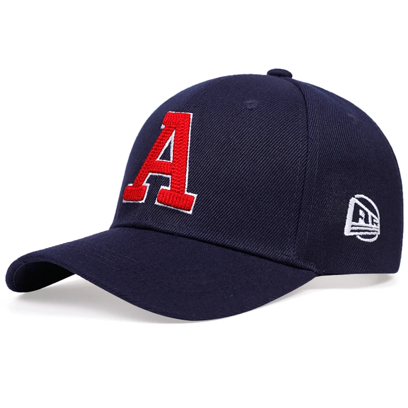 Unisex-Baseballkappen mit Buchstaben-Stickerei, verstellbar, für den Außenbereich, für Frühling und Herbst, lässiger Sonnenschutzhut – Detail 2