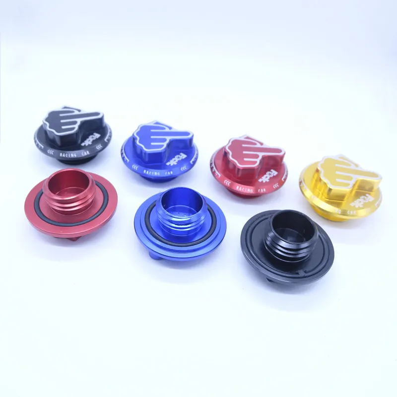 Spsld New Aluminum Middle Finger Engine Valve Cover Oil Filler Cap For Toyota And Honda Oil Tank Cover Caps