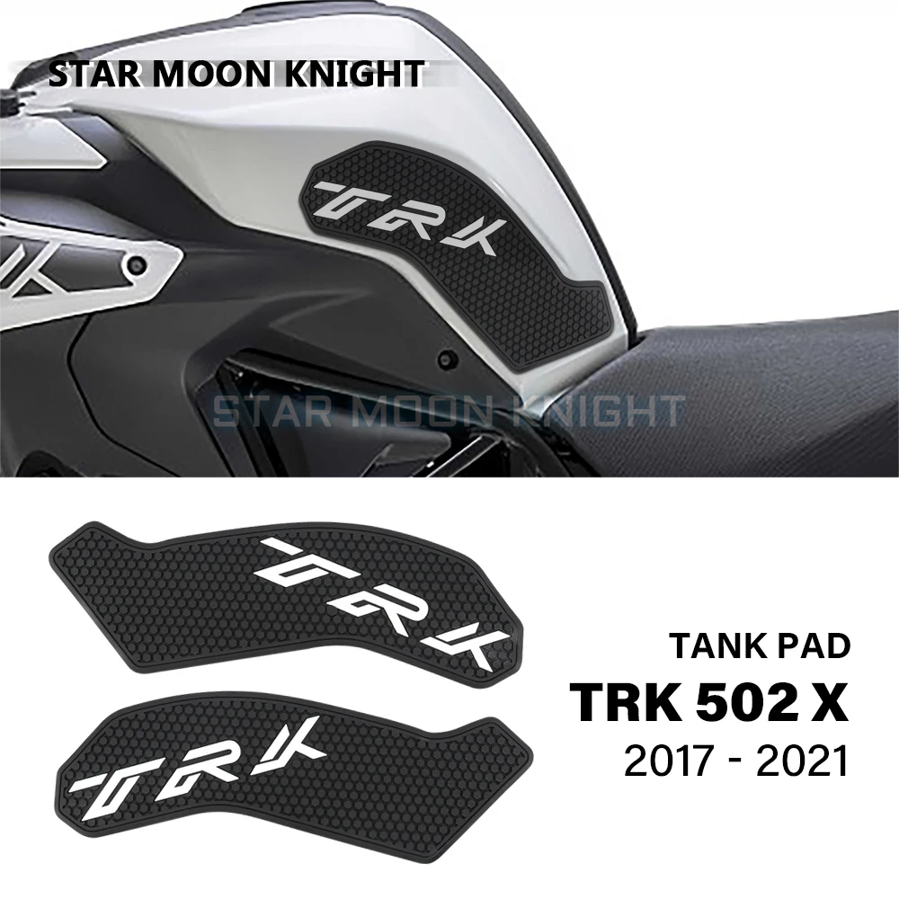 Fit For Benelli TRK502X TRK 502 X 2017 - 2021 Motorcycle Side Fuel Tank pad Tank Pads Protector Stickers Decal Traction Pad