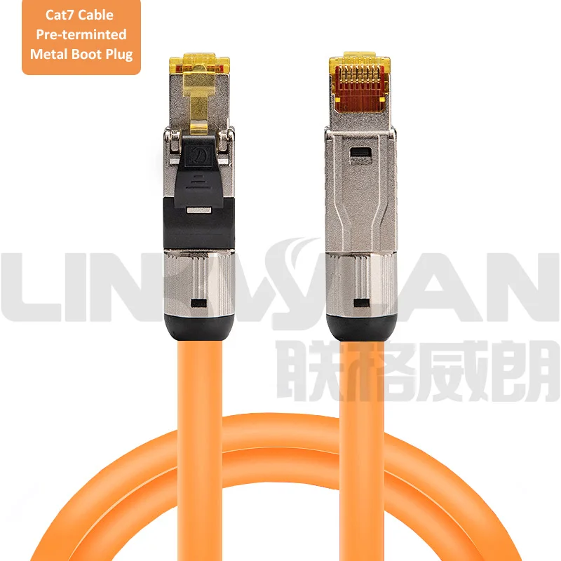 Network RJ45 Ethernet Cable Notebook links Cat8 Cat7 Cat6A Cable Pre-terminated (Pre-assembled) Patch Cord