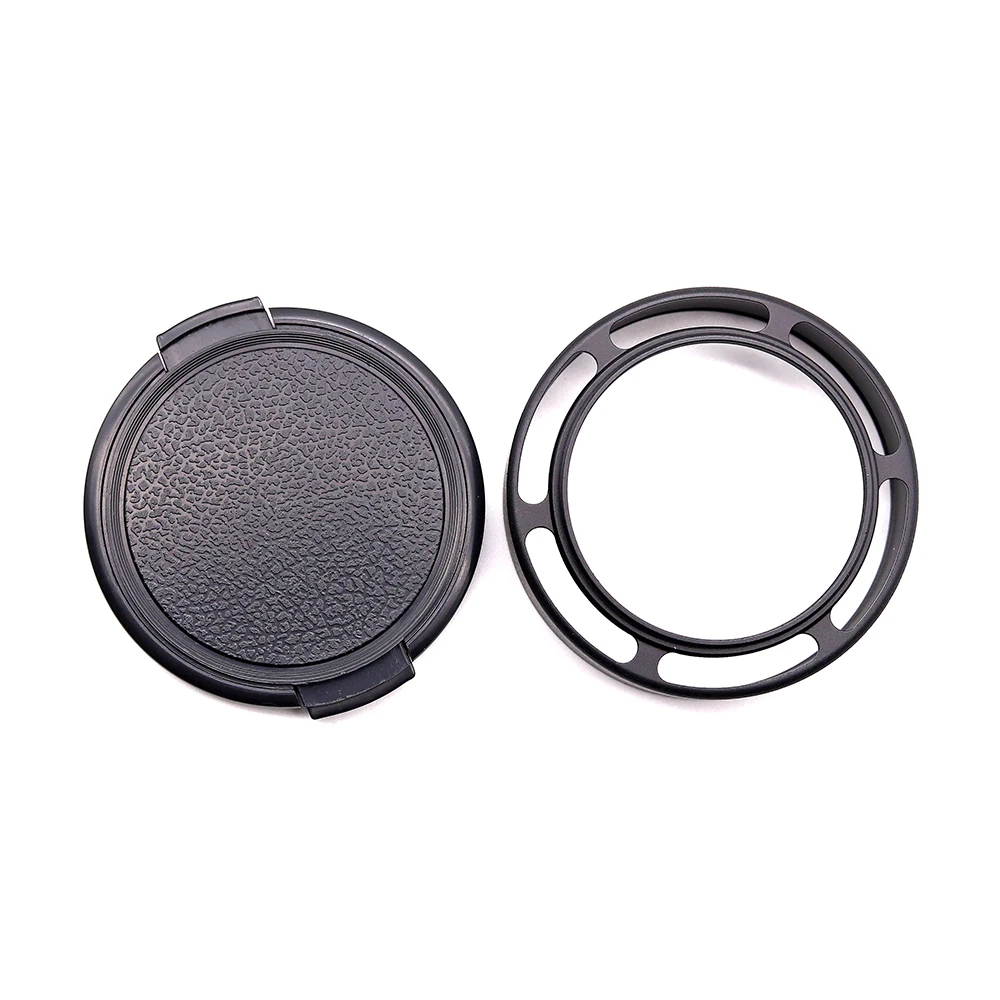 46Mm Metal Vented Lens Hood 58Mm สำหรับ Panasonic 20มม.F1.7 ASPH เลนส์อื่นๆเลนส์46มม.