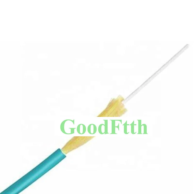 

Indoor Optic Cable Multimode OM3 Simplex Aqua PVC GoodFtth 3mm 1km 1.5km 2km 2.5km 3km