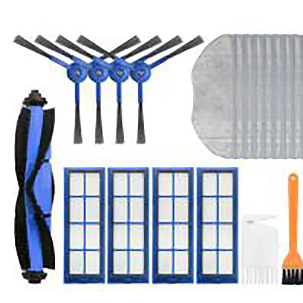 Escovas laterais esfregão panos filtros principal rolo escova filtro pano de limpeza para robovac l70 vassoura robô aspirador de pó acessórios