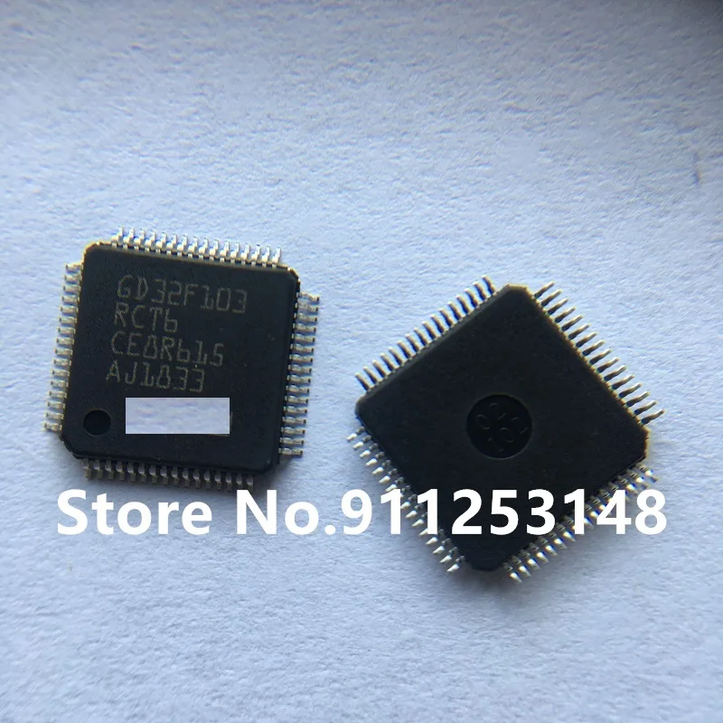 

Wholesaler 5pcs/10pcs/lot GD32F103RCT6 LQFP-64 Original