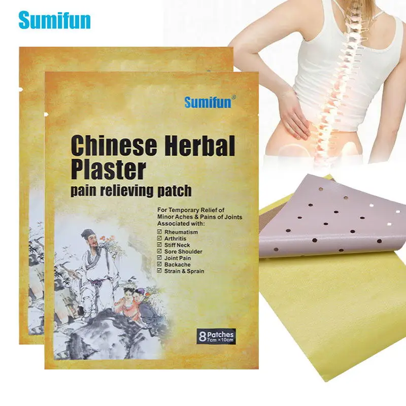 

16Pcs Analgesic Patch Rheumatoid Arthritis Muscle Strain Joint Osteoarthritis Pain Relief Chinese Herbal Plaster Health Care