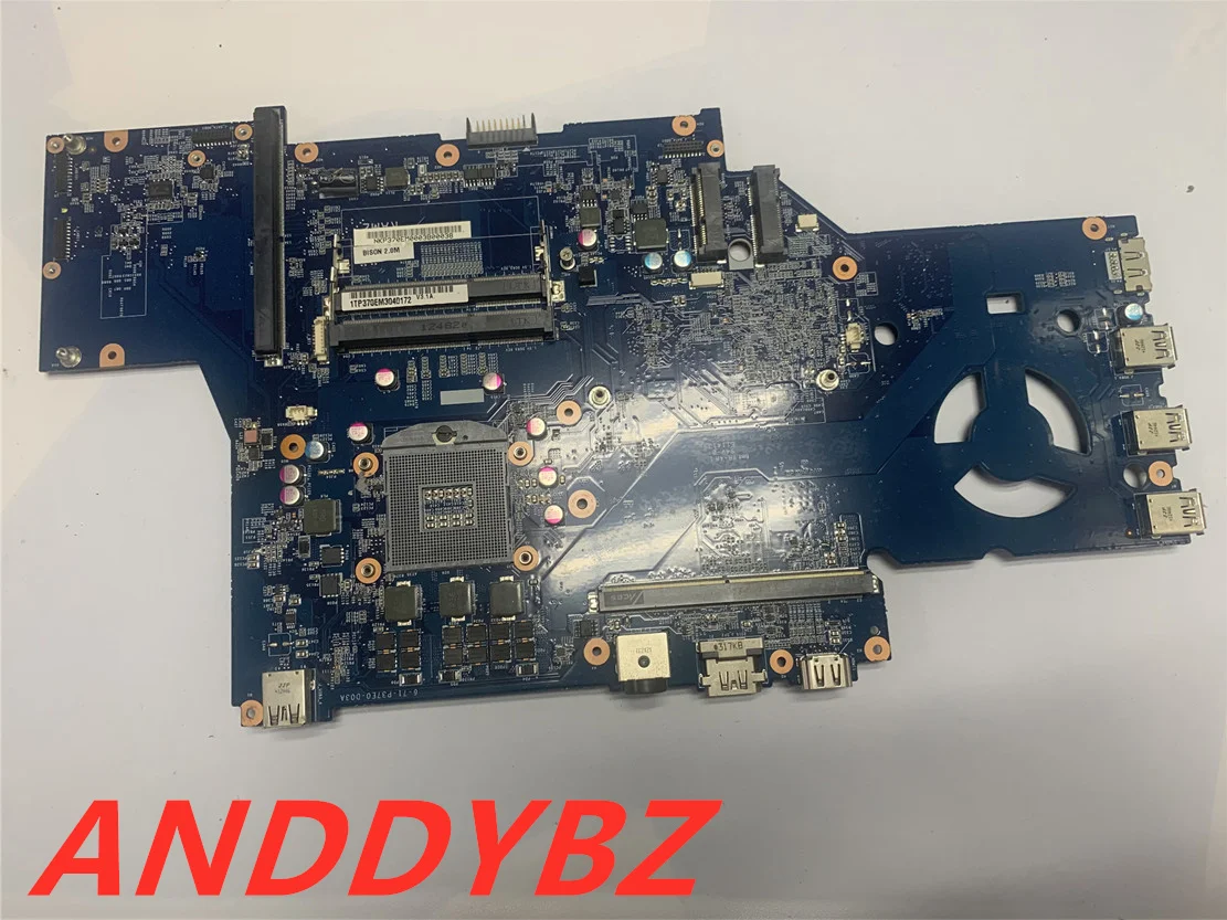 

Original 6-71-P37E0-D03A for Clevo P370EM LAPTOP MOTHERBOARD NKP370EM0003 100% TESED OK