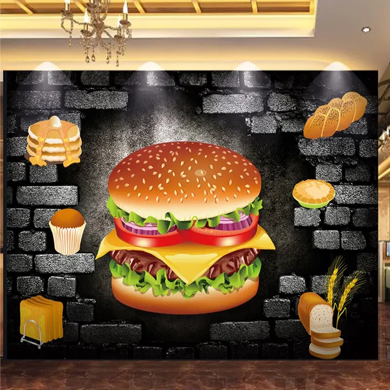 Brick Mural Wallpaper | Terracotta Industrial Design
