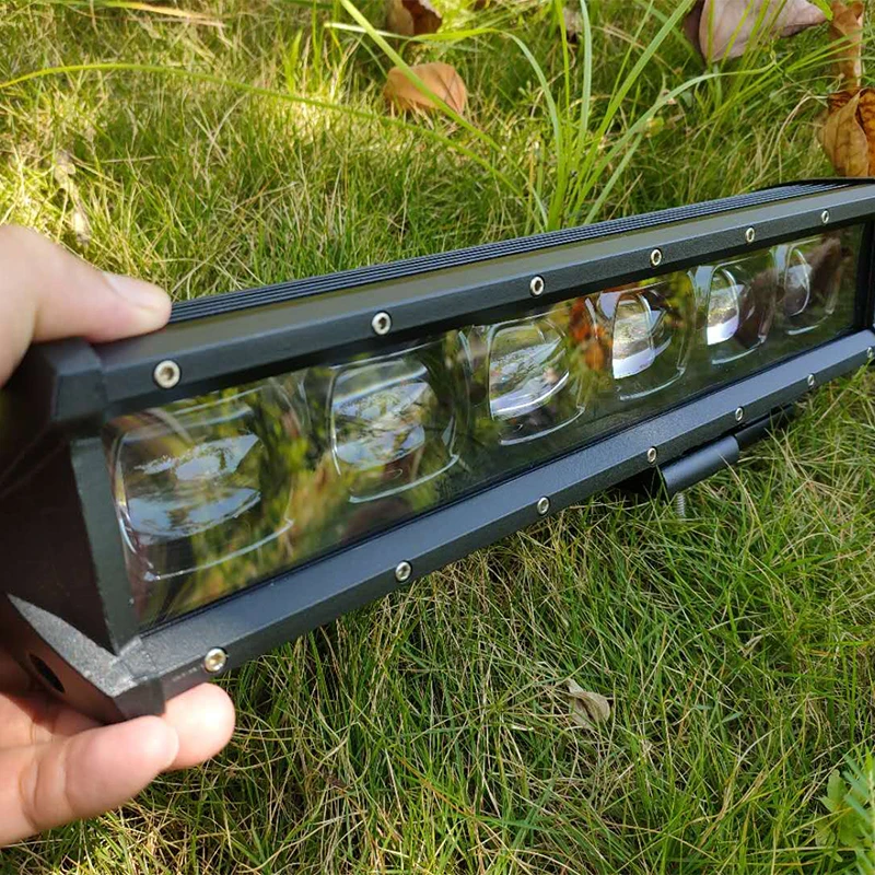 6D Lens Led Light Bar 4x4 Offroad For Car Niva 4WD Truck SUV Uaz ATV Boat Motorcycle Off road 12V 24V Work Driving Barra Lights