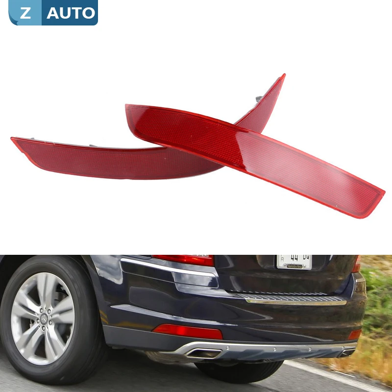 Car Rear bumper Reflector For Mercedes-Benz W164 ML320 ML350 ML 2008-2011 Brake light Tail light decorative light 1648200974