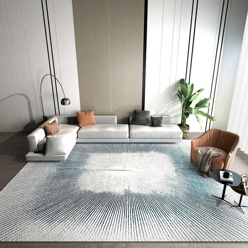 Modern Minimalist Carpet And Rugs For Living Room American Style Bedroom Rug Light Luxury Coffee Table Floor Mat Lagre Area Mat