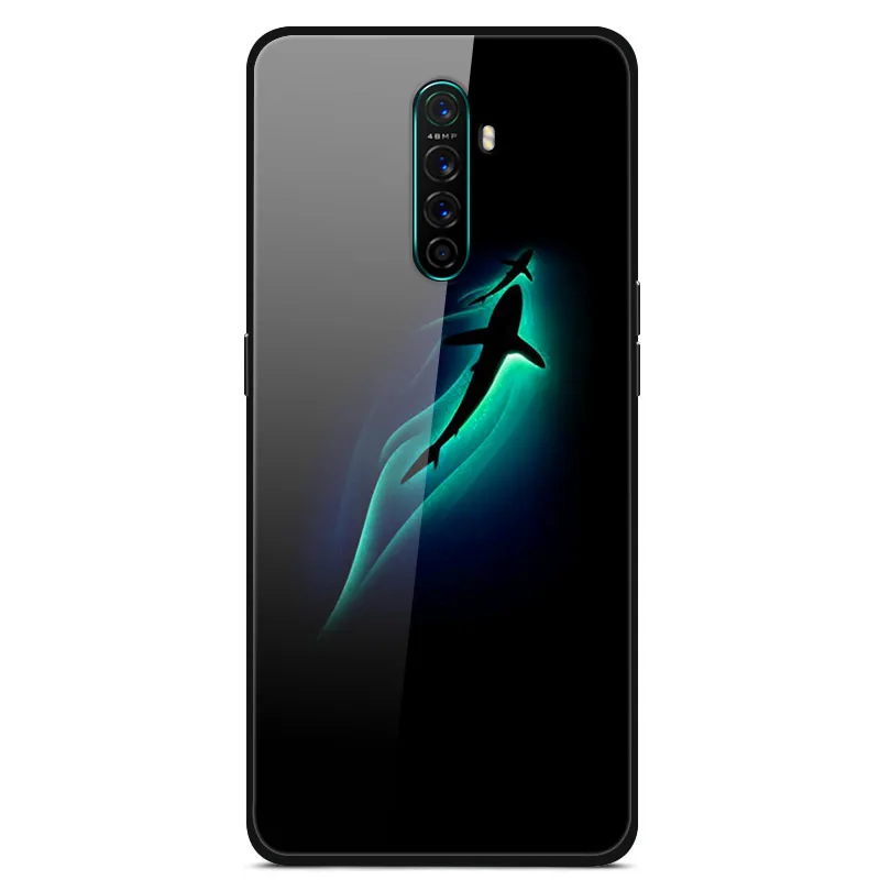 For Realme X2 Pro Cases Realme X2 Tempered Glass Hard Back Cases for OPPO Realme X2 Covers Soft Bumper Fundas Realme X2 X 2 Pro