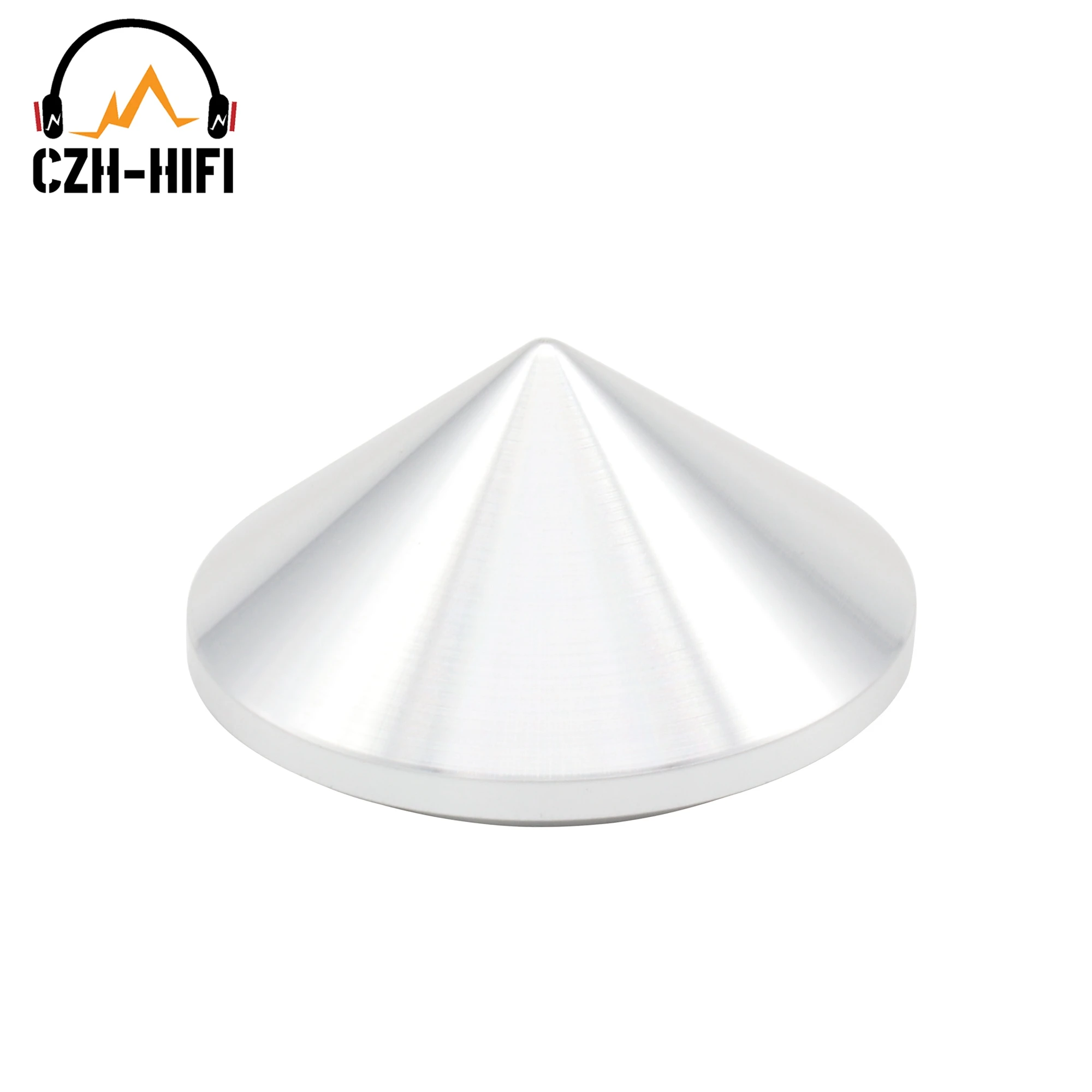 4pcs Speaker Stand Feet Pad Aluminium Alloy Metal Spikes Cone Floor Foot Nail Speaker Noise Nial Amplifier Turntable Isolation