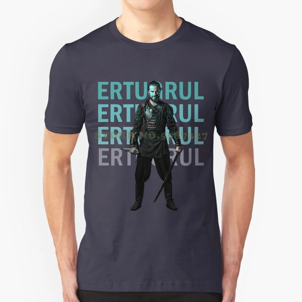 Dirilis Ertugrul 100% Pure Cotton T-Shirt Turkce Kayi Ertugrul Gazi Ottoman Empire Khan Turkish Turkey Turkiye One 1 Seljuklu