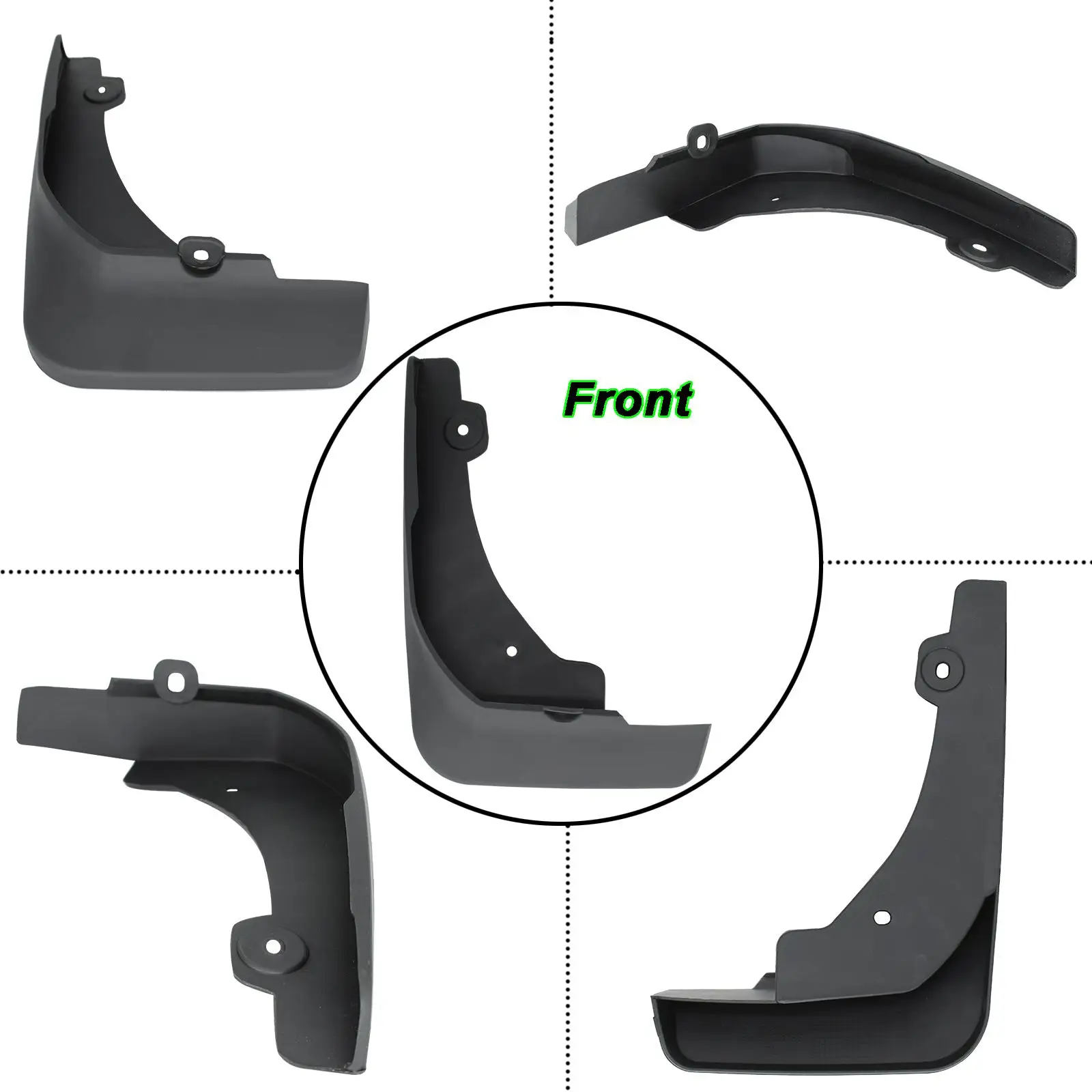 4/Set Splash Guards For Toyota Corolla Cross 2020 2021 Mud flaps Mudflaps Fender Mudguard Front Rear Car Accessories Parts Wheel