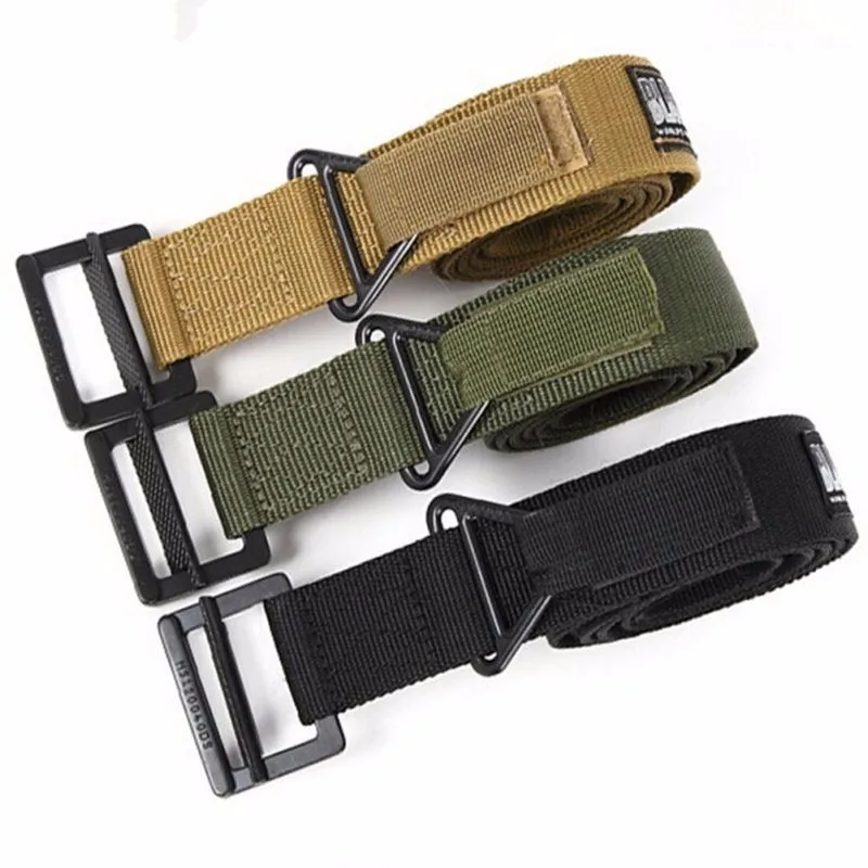 New Men Tactical Army Military Belt Combat CQB Adjustable Waist Tape Gear Nylon Outdoor