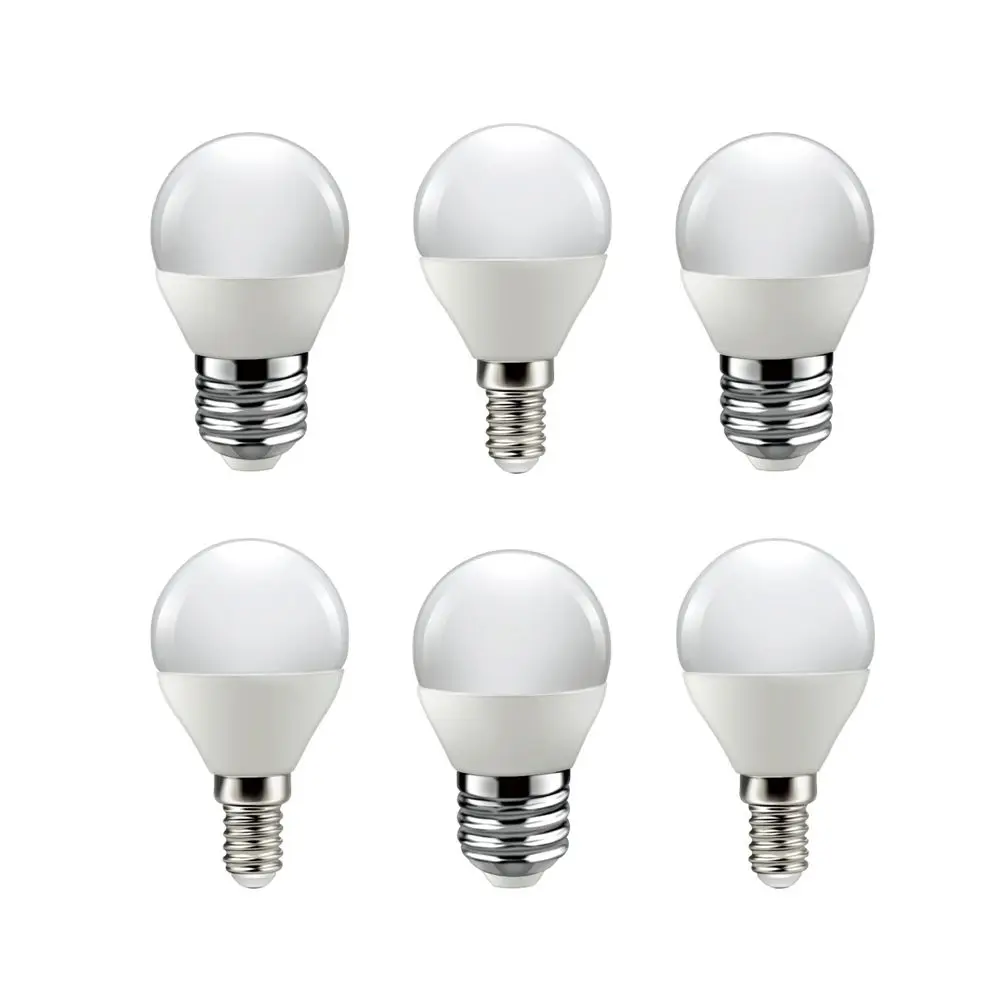 LED Bulb for Home Decoration Office G45 E27 E14 B22 3W 5W 6W 7W E14 E27 3000K 4000K 6000K Lampada 220V-240V Lamp Bombillas