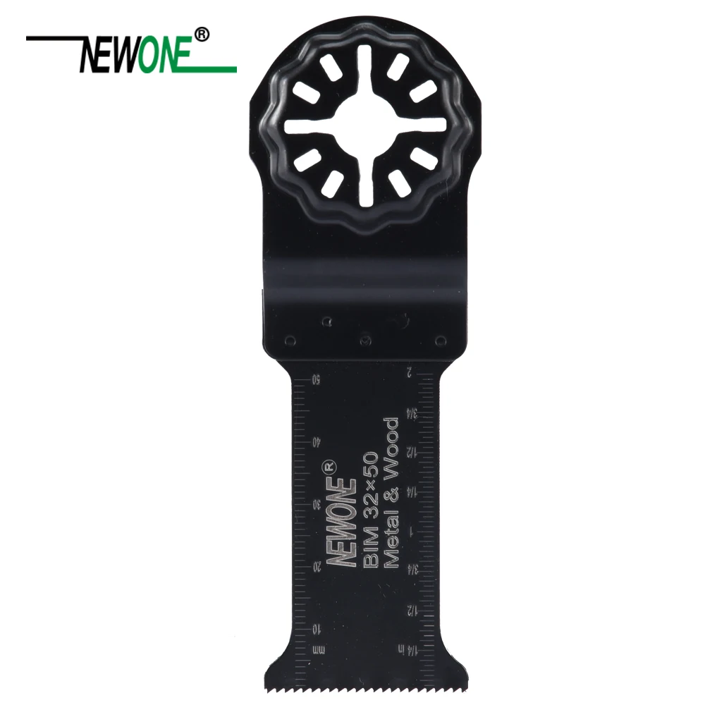 NEWONE for Starlock 32*50mm Lengthened Bimetal Saw Blades Fit Multifunction Oscillating Tools For Wood  Cutting Rust Removal