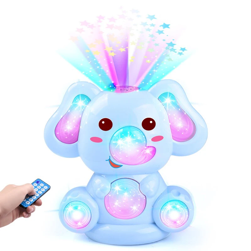 Creative Glowing Sing Dance Baby Toys Doll Educational Story Toys Mobile Elephant Story Children Vocal Toys