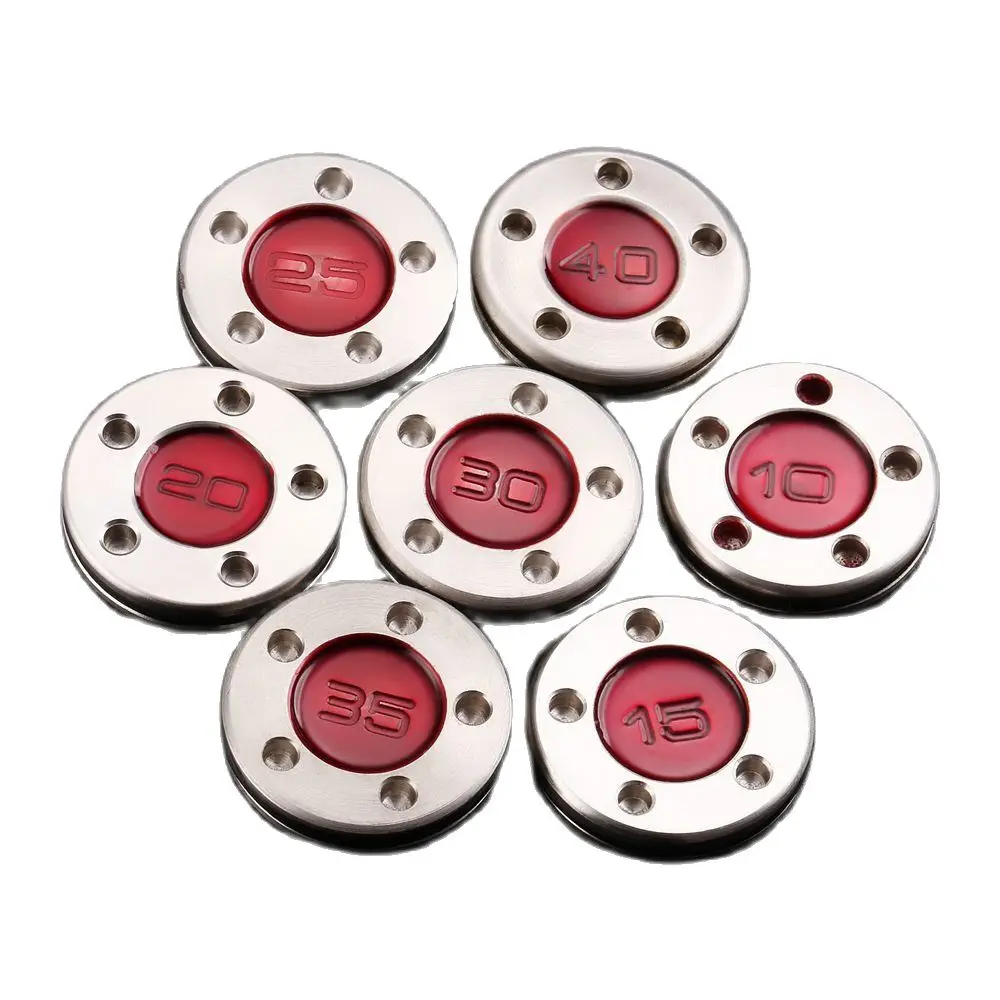 2 szt. Golf czerwona śruba obciążająca 10g 15g 20g 25g 30g 35g 40g zamiennik dla putterów Titleist Scotty Cameron