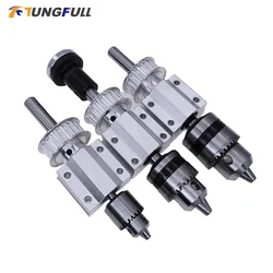 JTO/B10/B12/B16 Drill Chuck Set Cutting Electric Drill No Power Spindle Assembly DIY Woodworking Cutting Grinding Accessories