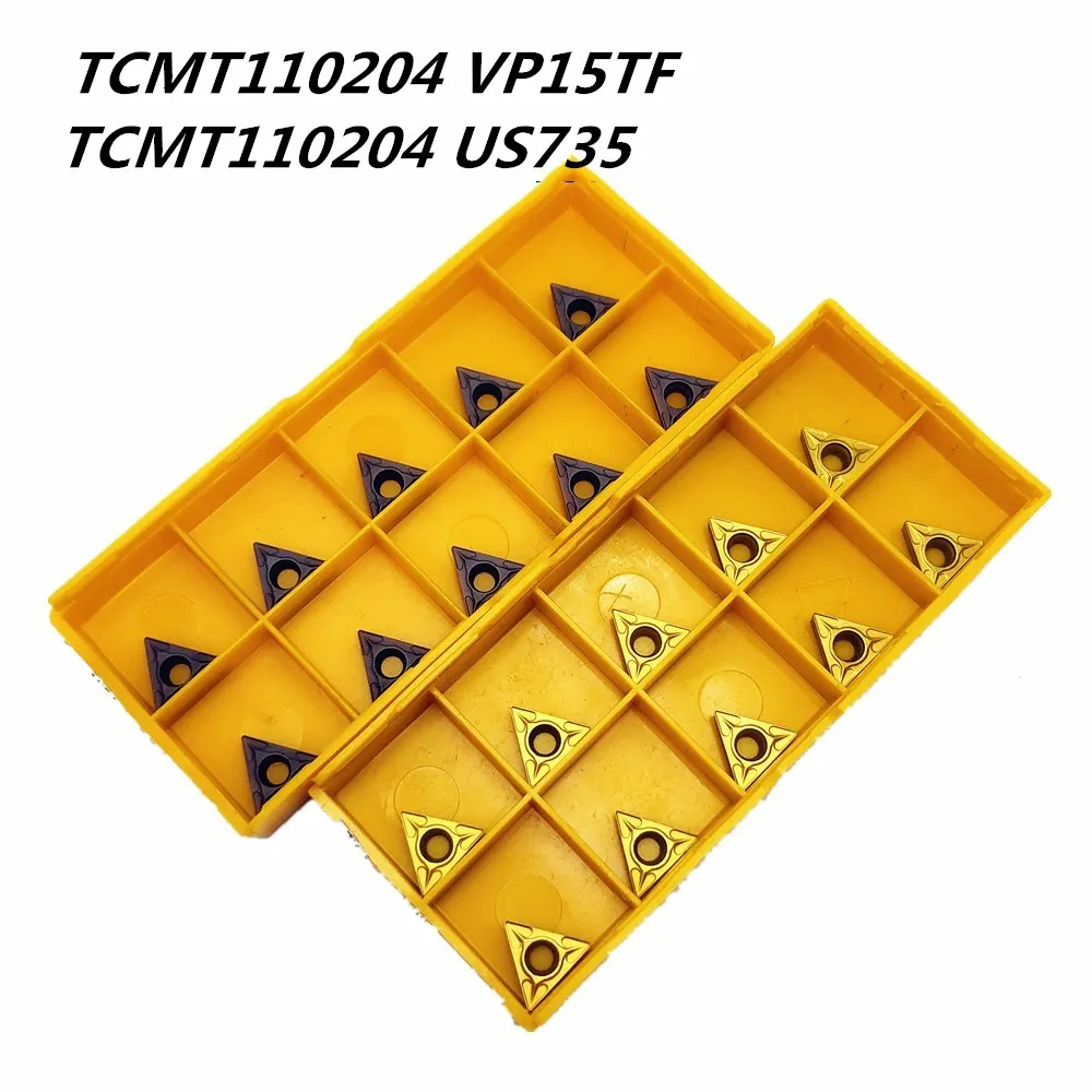 Lathe tools TCMT110204 VP15TF TCMT110204 UE6020 carbide inserts internal turning tools turning inserts TCMT 110204 cutting tools