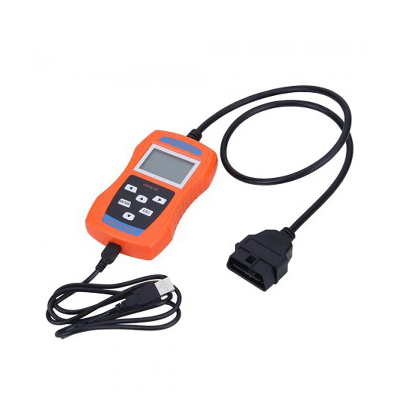 OE581M OBD2 CANBUS เครื่องมือสแกนที่พูดได้หลายภาษารถเครื่องตรวจจับความผิดพลาด