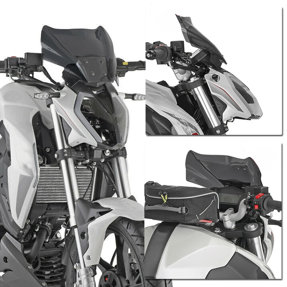 Nowy motocykl części szyby osłona przeciwwiatrowa deflektor dla KEEWAY RKF 125 RKF125 2018 2019 2020