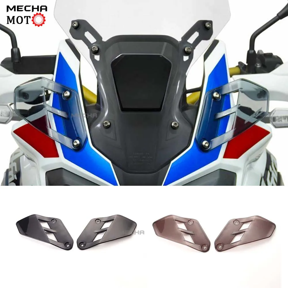 

For Honda africa twin crf1000l L1 L 2 Standard Version Adventure Sports Side Windscreen Handshield Wind Deflector Visor Kit