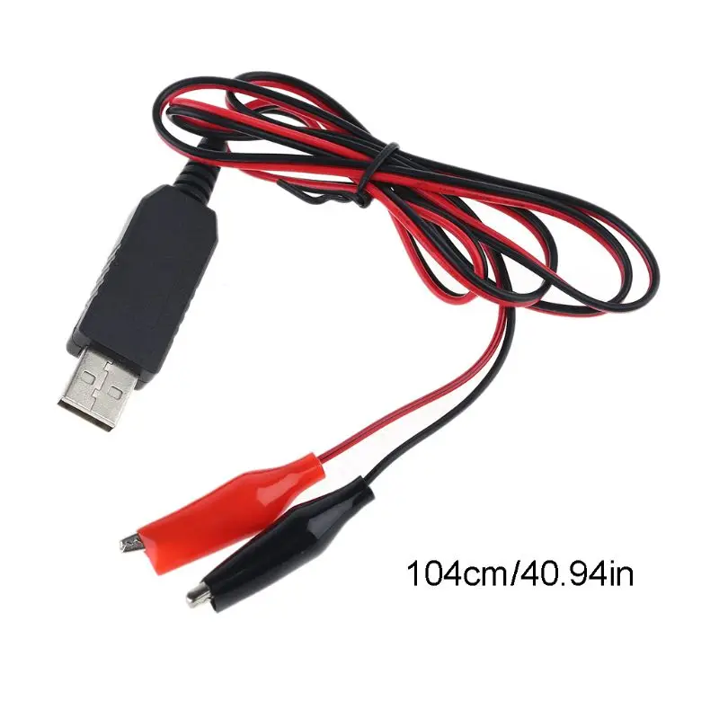 Replace 2x AA AAA Battery Eliminator USB 5v To 3v Step-down Cable for Radio Toy - Input DC 5V 2A, Max Output DC 3V 1A