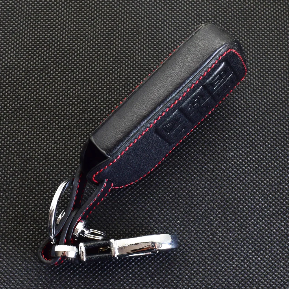 Leder Auto Schlüssel Abdeckung Tasche Für Volvo XC70 XC60 V70 V60 S80 S60 V40 Schlüsselbund Halter Smart Keyless Fernbedienung Fobs Shell schutz Fall – Detail 3