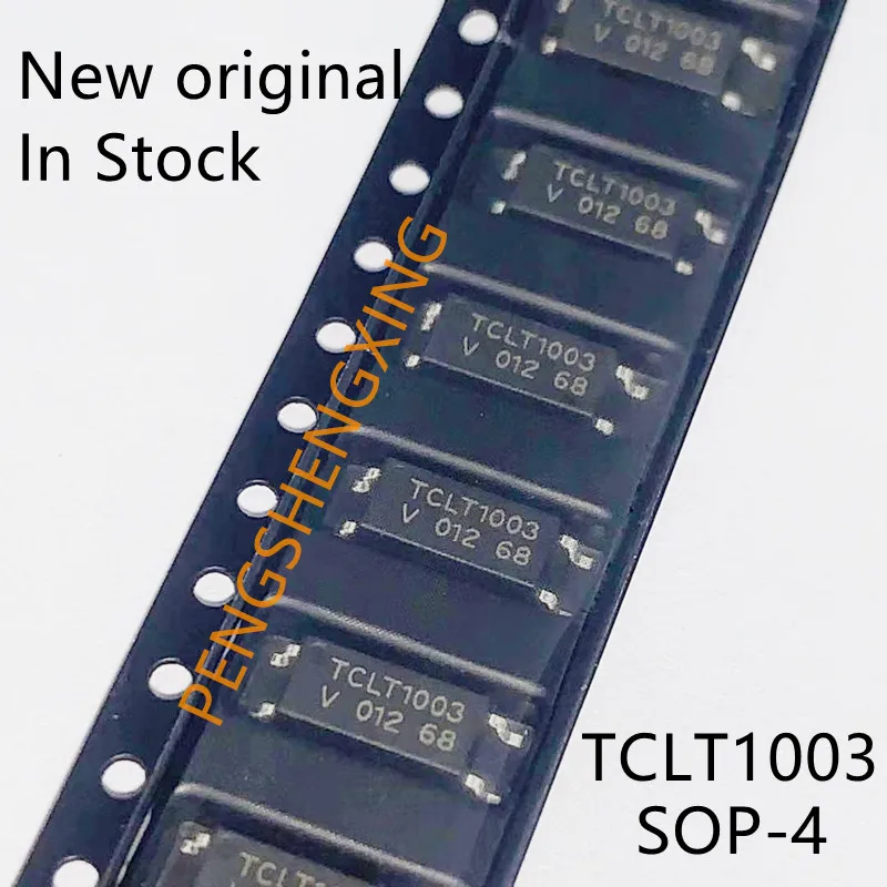 10ピース/ロットTCLT1003 T1003 sop-4光電カップリングチップ