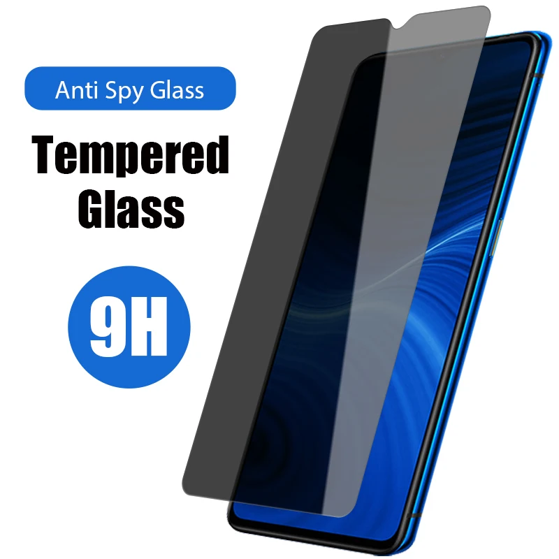 Anti Peep Protective Glass for Redmi Note 10 Pro Note 9 Pro 9S Anti-Spy Privacy Screen Protector for Xiaomi Redmi 9 9T 9A 9C NFC