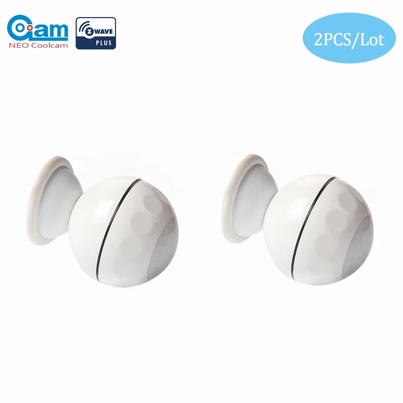 NEO COOLCAM  Z-wave  PIR Motion Sensor Lux Temperature Home Automation Power Operated Z wave Alarm System Motion Sensor