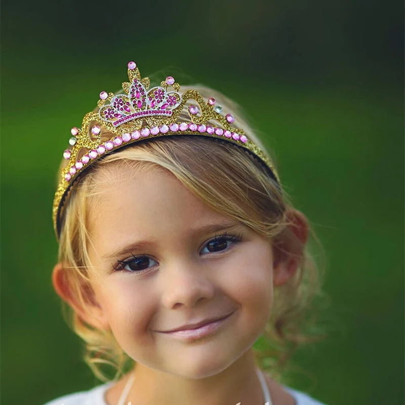 Handmade Headdress Little Fairy butterfly Crown Elastic Headdress Headband Girl