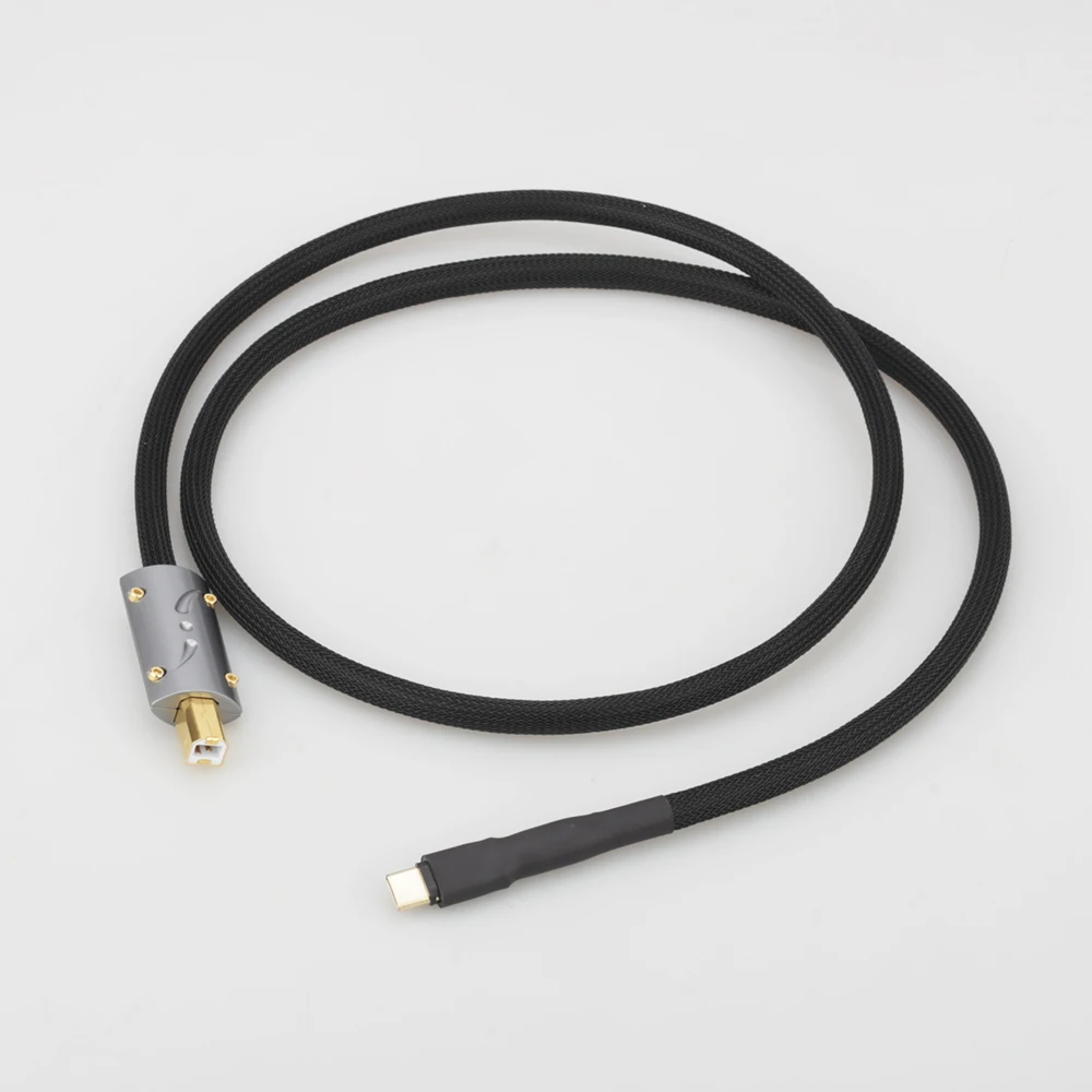 Viborg USB Type C кабель HiFi USB B к C кабель для передачи данных и аудио для мобильного планшета DAC