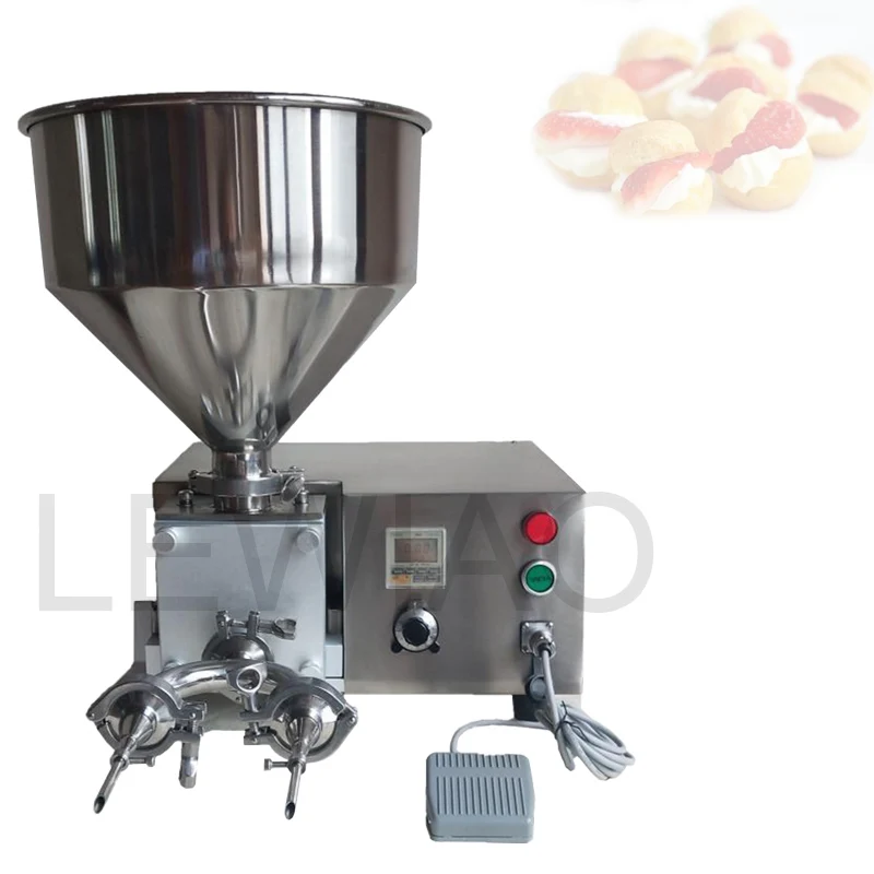 Cream Injection Machine Jam Injecting Equipment Bread Centre Depositor Can Change Heads