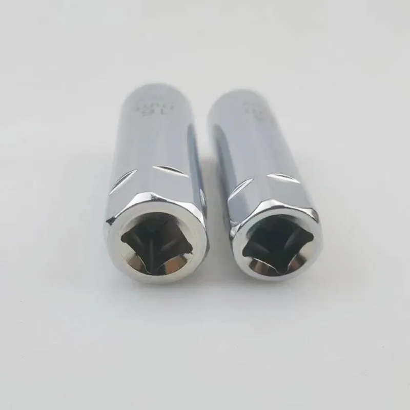 Strumento di rimozione del manicotto della candela strumenti magnetici di riparazione dell'automobile di 12 angoli 14mm 16mm 3/8 ''spina di azionamento per Auto
