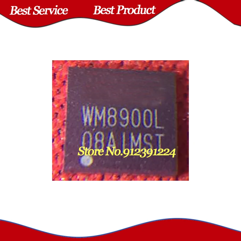 신제품 및 오리지널 재고, WM8900LGEFK/RV QFN40, 10 개
