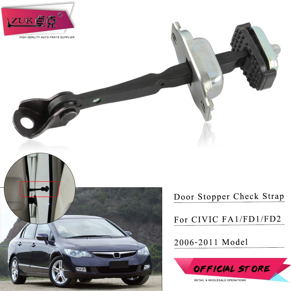 ZUK Auto Tür Checker Für HONDA CIVIC FA1 FD1 FD2 2006 2007 2008 2009 2010 2011 Auto Tür Prüfen Band stopper Bleiben Halter