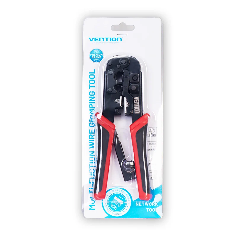 Vention RJ45 Crimping Tool RJ45 Network Cutting Tools 8P RJ45 Crimper Cutter Stripper Plier for Modular RJ12 RJ11 Crimp Crimper