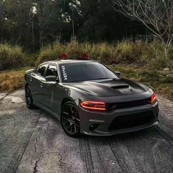 Icedriver for Dodge Charger DRL RGB multicolor LED boards 2015-2019 daytime running lights Red RGBW Demon Eye lighting bulbs